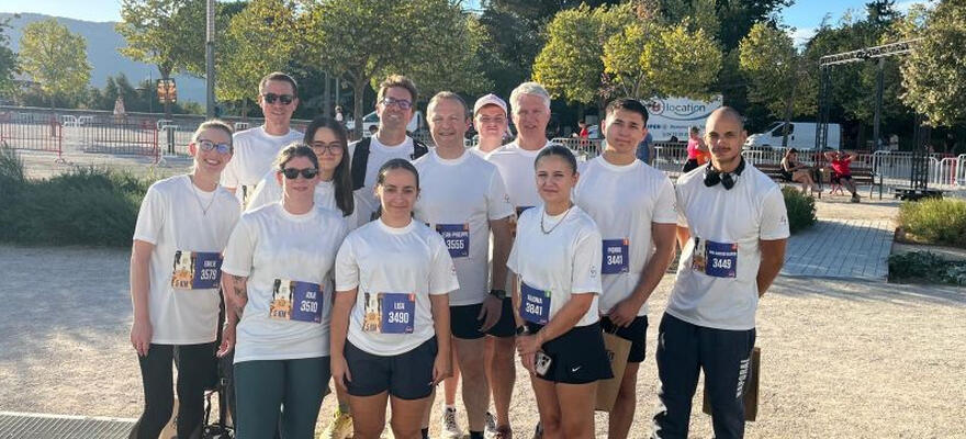 La Team BGM court les 5 km de Valence ! 
